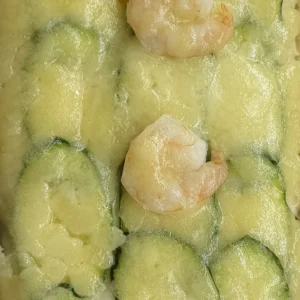 Gamberi e zucchine